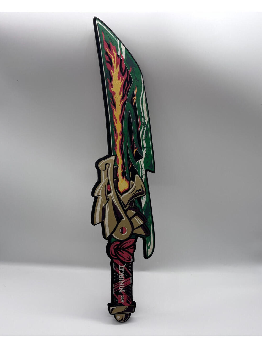 LEGO Ninjago Golden Dragon Green 21" Foam Sword Toy Cosplay Collectible 2015